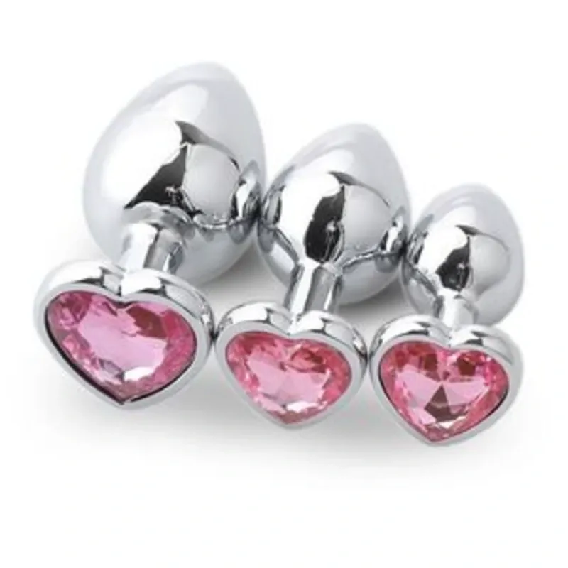Set de Plugs anales con base de 💗
