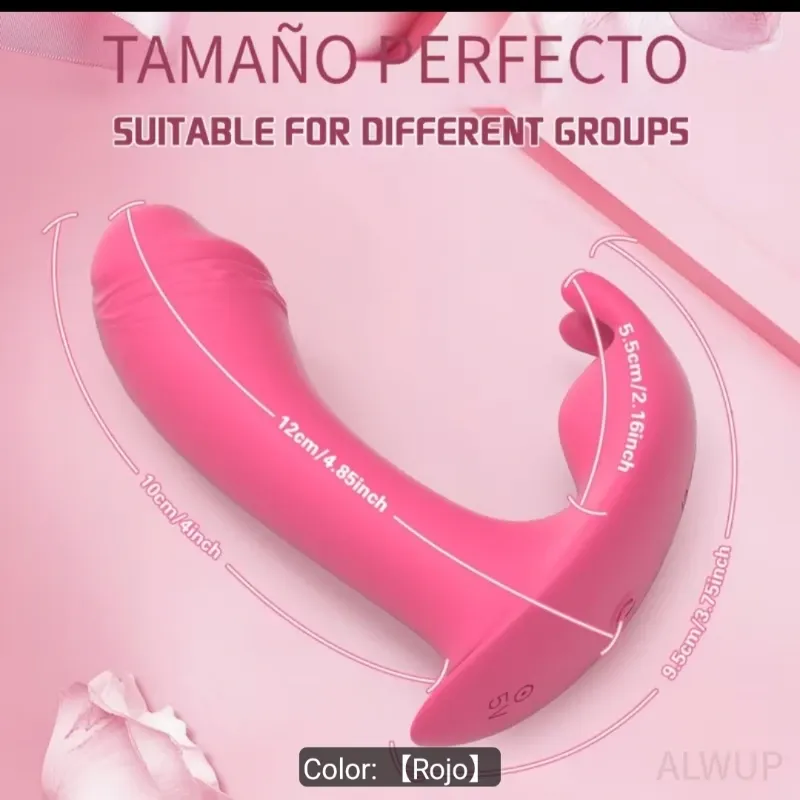💞Vibrador de app🛍️:Doble estimulación
