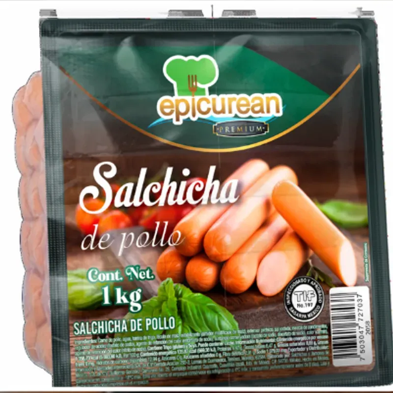 Contenedor de salchichas de pollo 🌭