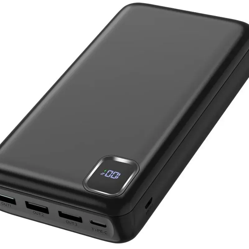 Power Bank Cargador portátil de 50000 mAh, PD de 20 W, carga rápida y USB-C