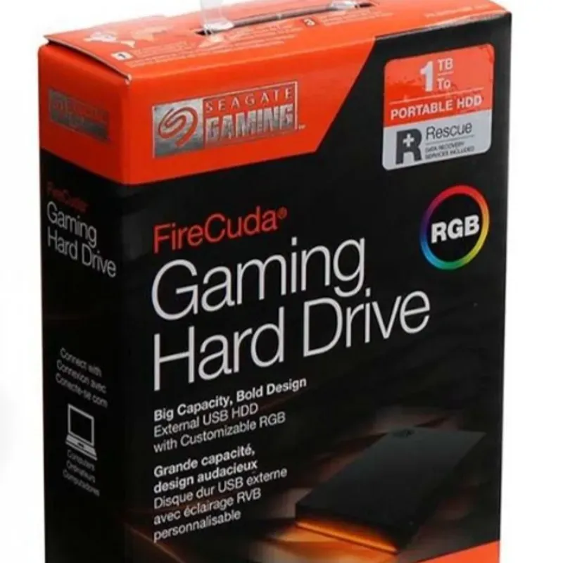 Disco Duro Externo 1TB Seagate Firecuda 