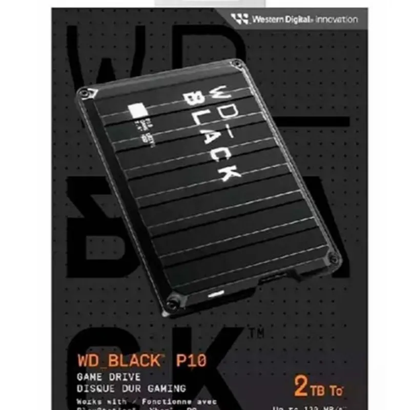 Disco Duro Externo 2TB Western Digital Black P10