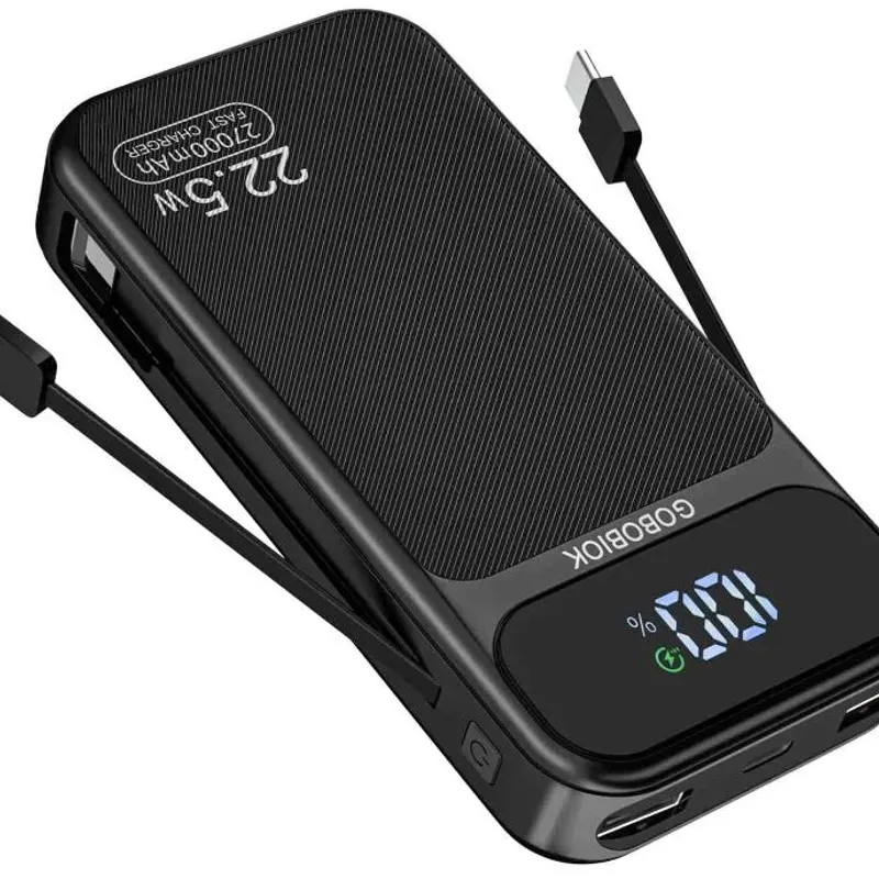 Power Bank 22.5W 27000mAh Cargador portátil