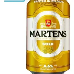 Caja de cerveza Martens Gold 