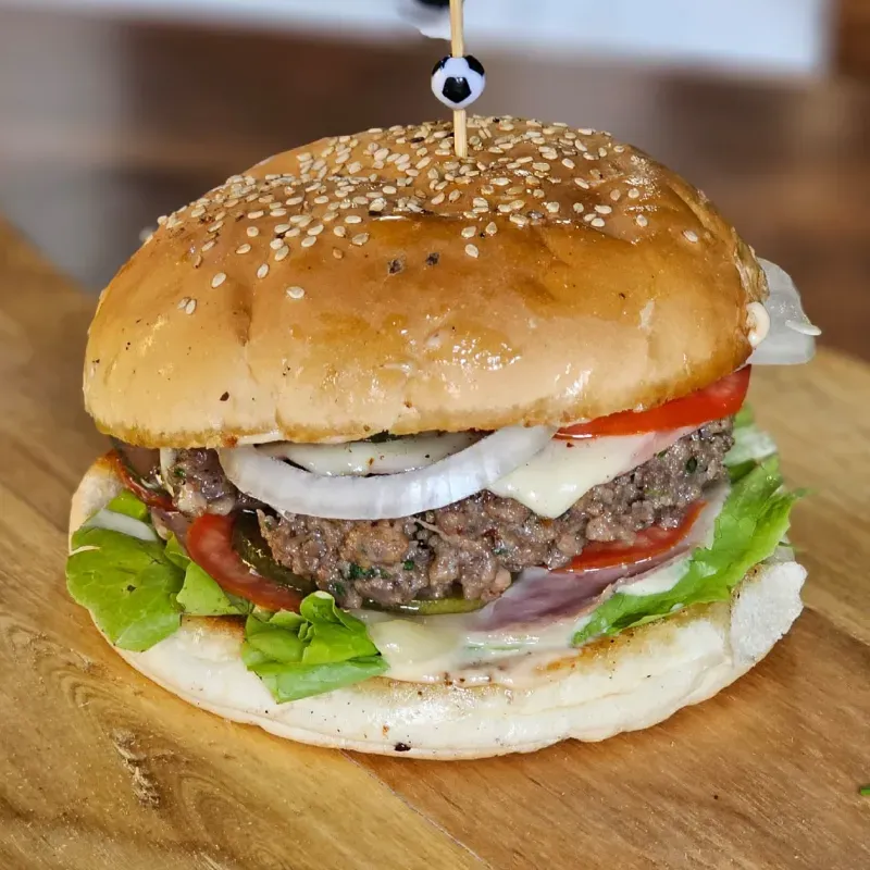 Hamburguesa de res