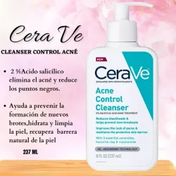 Acne control cleanser 8oz