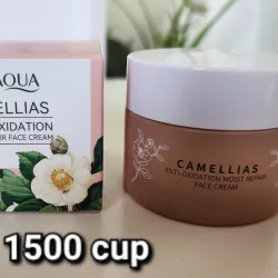 Crema antioxidante de camelias 