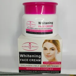 Crema blanqueadora facial