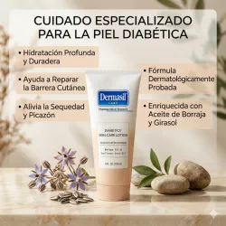 Crema corporal DERMASIL para piel diabetica.