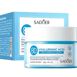 Crema de acido hialuronico con niacinamida centella asiatica y colageno 30g