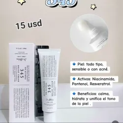 Crema koreana con niacinamida, centella asiatica y pantenol