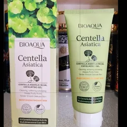Exfoleante facial de centella asiatica para acne y control de grasa