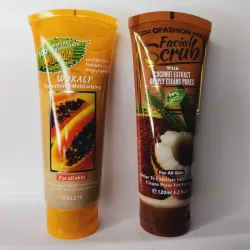 Exfoleante facial de coco y papayas  120 ml