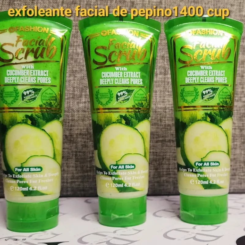 EXFOLEANTE FACIAL DE PEPINO 