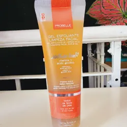 Gel exfoleante para antimanchas con acido glicolico y vitamina c