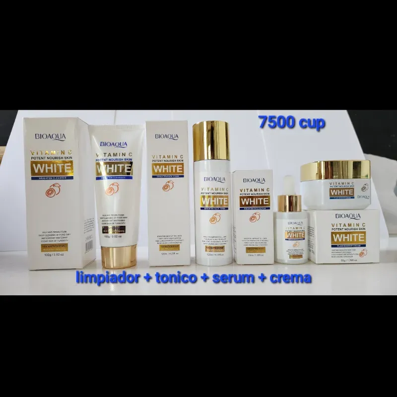 Kit Bioaqua Vitamina C white