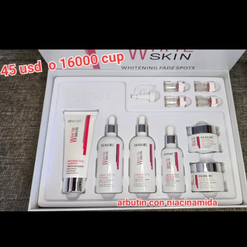Kit blanqueador de niacinamida con arbutin