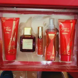 Kit chandelier rouge