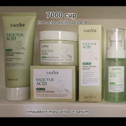Kit de acido salicilico para acne