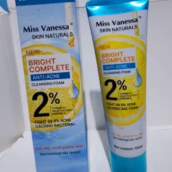 Limpiador con vitamina c y acido salicilico