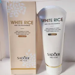 Limpiador de arroz con niacinamida