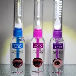 Mascara para pestañas de ácido hialurónico