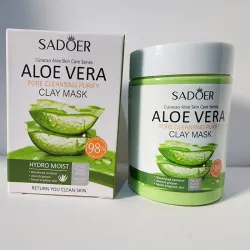 Mascarilla de arcilla con aloe vera