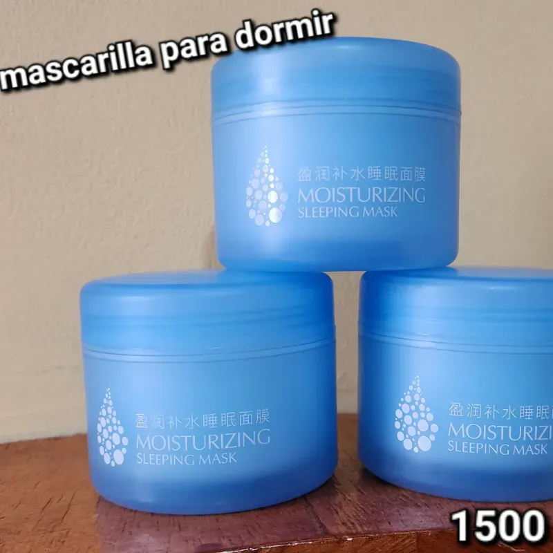 Mascarilla hidratante para dormir 
