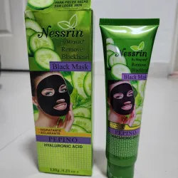 Mascarilla negra de pepino con acido hialuronico 120g