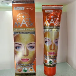 Mascarilla peeloff dorada