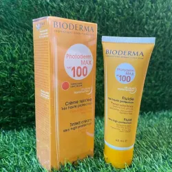Protector solar 100 spf con color