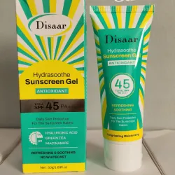 Protector solar 45 spf con niacinamida y acido hialuronico