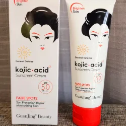 Protector solar 50 spf con acido kogico