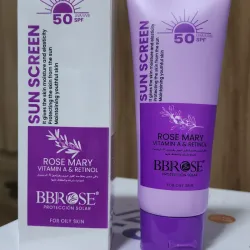 Protector solar 50 spf con vitamina A y retinol