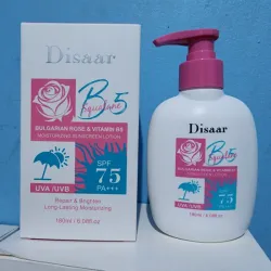 Protector solar corporal de rosas y vit b5 ..75 spf