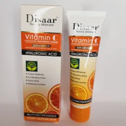 Protector solar de 50 spf de vitamina c y acido hialuronico 