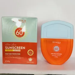 Protector solar de aloe vera 60 spf