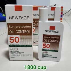 Protector solar para control de grasa