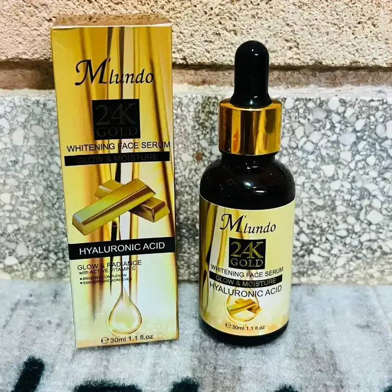Serum acido hialuronico y 24k