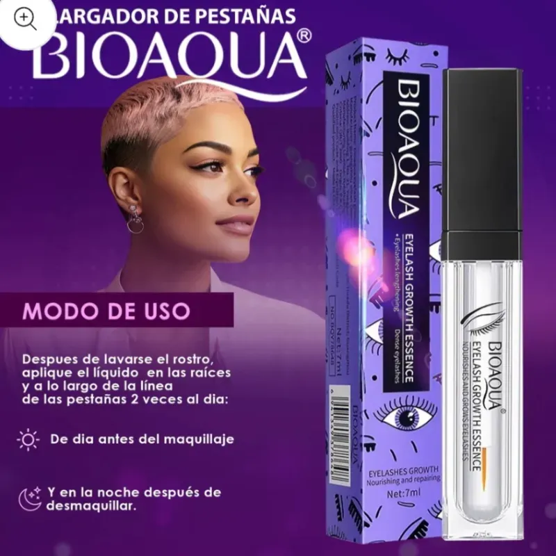 Serum BIOAQUA para crecimiento de pestañaa