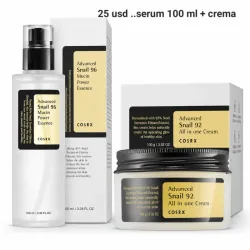 Serum + crema advanced snail 92 marca COSRX