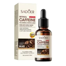 Serum de retinol con caffeina