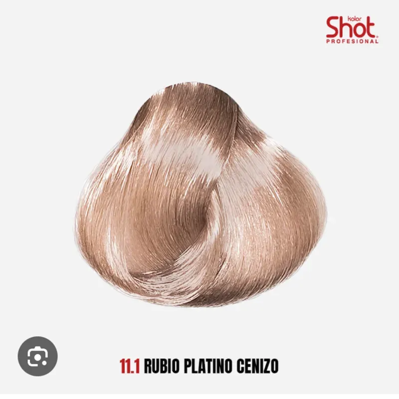 11.1 Rubio Platino Cenizo 