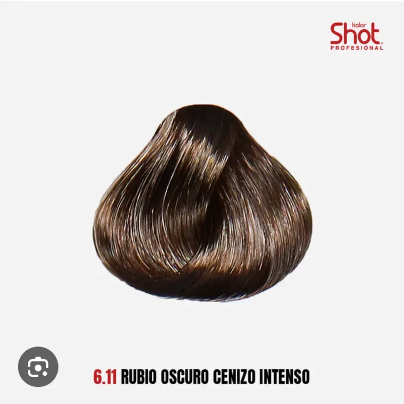 6.11 Rubio Oscuro Cenizo Intenso 