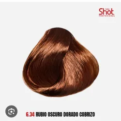 6.34 Rubio Oscuro Dorado Cobrizo 