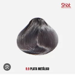 9.9 Plata Metálico 