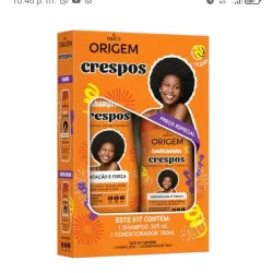 Shampoo+Acondicionador Origem Crespos