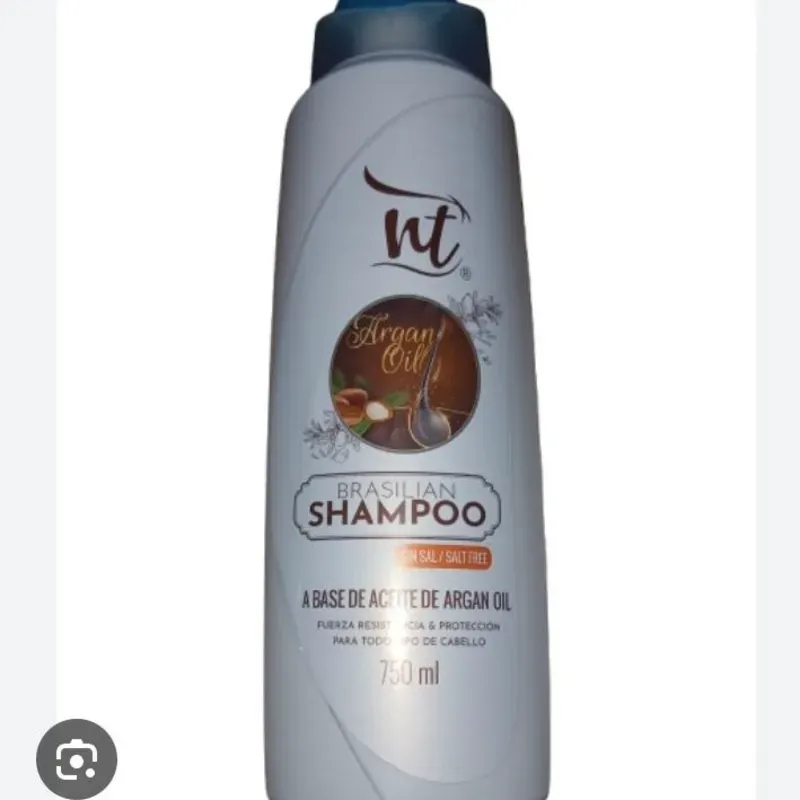 Shampoo nt Argan Oli sin sal 