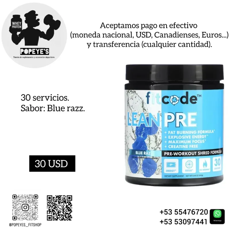 Pre-workout Fitcode 