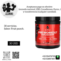 Pre-workout SixStar 